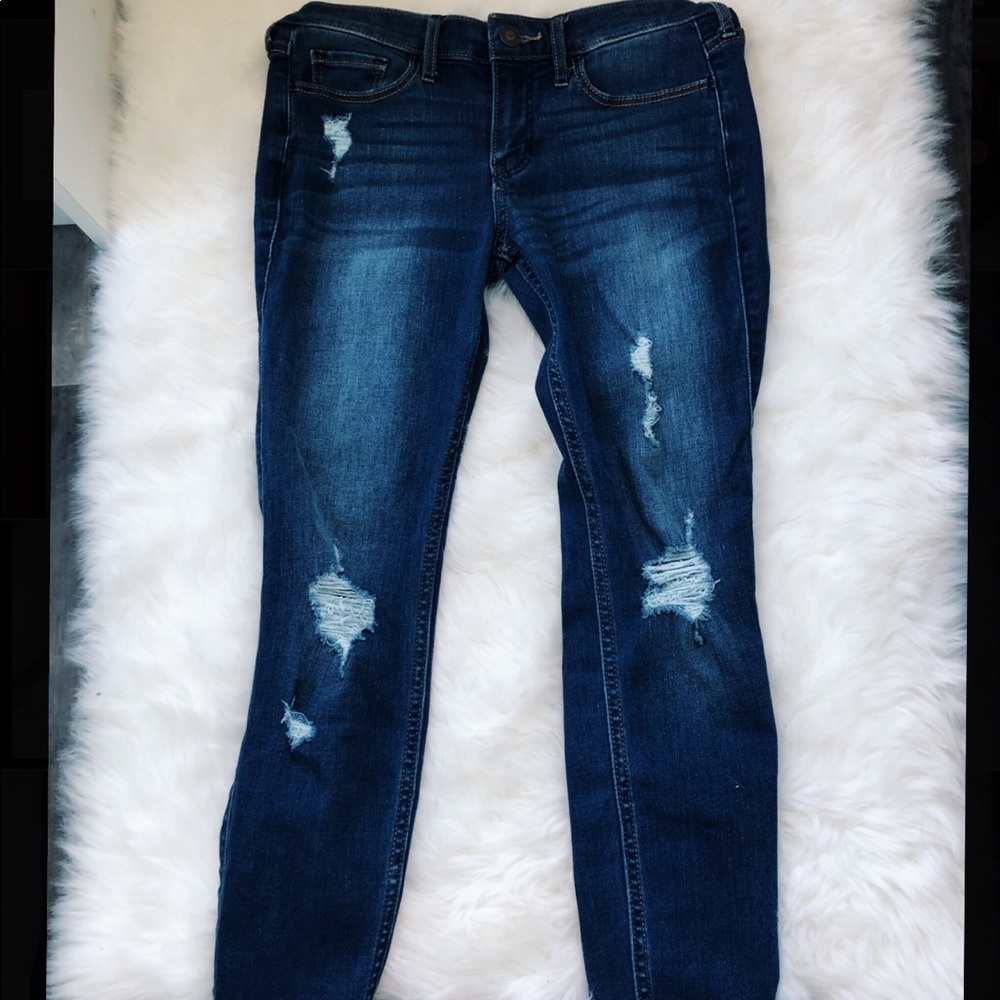 medium wash jeans